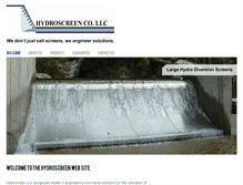 Tablet Screenshot of hydroscreen.com